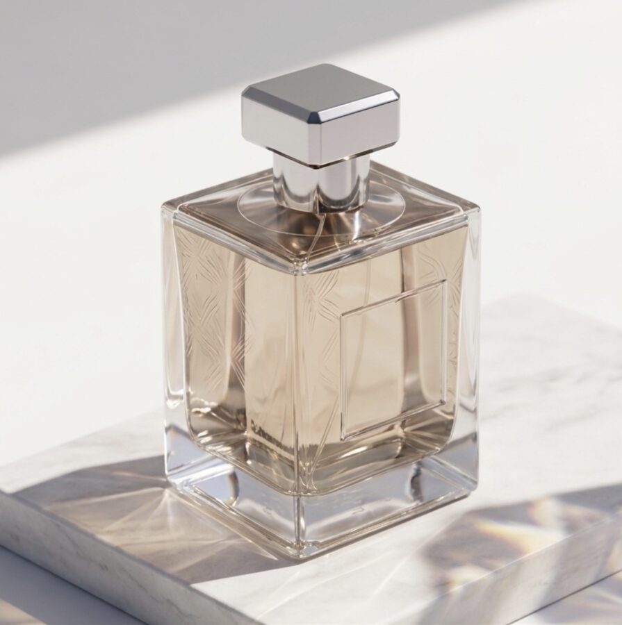 Flacon de parfum en verre